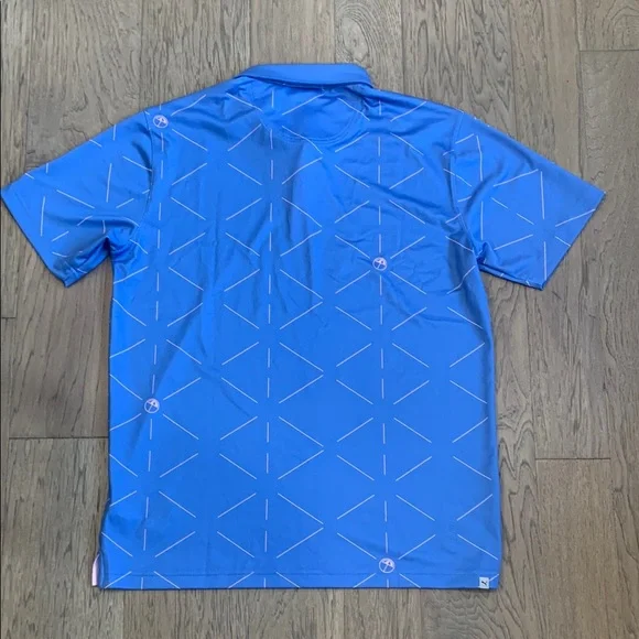 NWT PUMA X Arnold Palmer Golf Performance Polo Shirt Men’ Medium - Picture 10 of 10